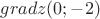 $gradz(0;-2)$