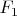 $ F_1 $
