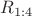$R_{1:4}$