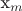 x_m