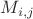 $M_{i,j}$