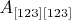 $A_{[123][123]}$
