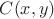 $C(x, y)$
