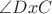 $\angle DxC$