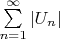 $ \sum\limits_{n=1}^{\infty}|U_n|$