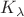 $K_{\lambda}$