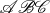 $\mathscr{ABC}$