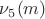 $\nu _5(m)$