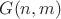 $G(n, m)$