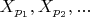 $X_{p_1},X_{p_2},...$