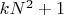 $kN^2+1$