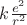 $k\frac{e^2}{r^2}$
