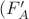 $(F'_{A}$