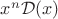 $x^n \mathcal D(x)$