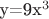 y=9x^3