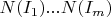 $N(I_1)...N(I_m)$