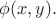 $\phi(x,y).$