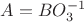 $A=BO_3^{-1}$