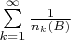 $\sum\limits_{k=1}^{\infty} \frac{1}{n_k(B)}$