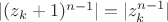 $|(z_k+1)^{n-1}|=|z_k^{n-1}|$