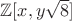 $\mathbb{Z}[x,y\sqrt{8}]$