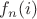 $f_n(i)$