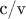 c/v