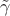 $\tilde{\gamma}$