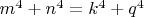 $m^4+n^4=k^4+q^4$