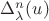 $\Delta_\lambda^n(u)$