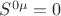 $S^{0\mu}=0$