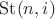 $\mathrm{St}(n,i)$