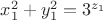 $x_1^2+y_1^2=3^{z_1}$