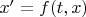 $x'=f(t,x)$