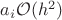 $a_i\mathcal{O}(h^2)$
