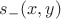 $s_{-}(x,y)$
