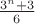 $\frac{3^n+3}6$