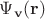 $\Psi_\mathbf{v}(\mathbf{r})$