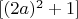 $[(2a)^2+1]$