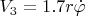 $V_3=1.7r\dot\varphi$