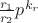 $\frac{r_1}{r_2}p^{k_r}$