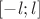 $
\left[ { - l;l} \right]
$