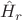 $\hat{H}_r $