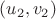 $ (u_2, v_2) $