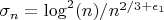 $\sigma_n=\log^2(n)/n^{2/3+\epsilon_1}$