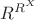 $R^{R^X}$