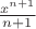 $\frac{x^{n+1}}{n+1}$
