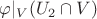 $\varphi|_V(U_2\cap V)$