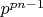 $p^{pn-1}$