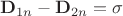 $$\mathbf{D}_{1n} - \mathbf{D}_{2n}=\sigma_{пов}$$